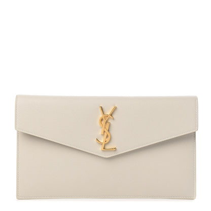 Saint Laurent Grain De Poudre Uptown Pouch Crema Soft 1 of 6