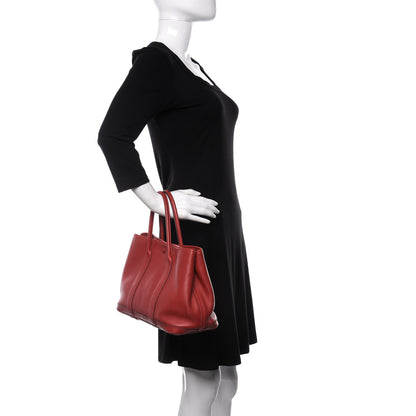 Hermes Swift Tohu Bohu Garden Party 30 TPM Rouge Vif 2 of 17