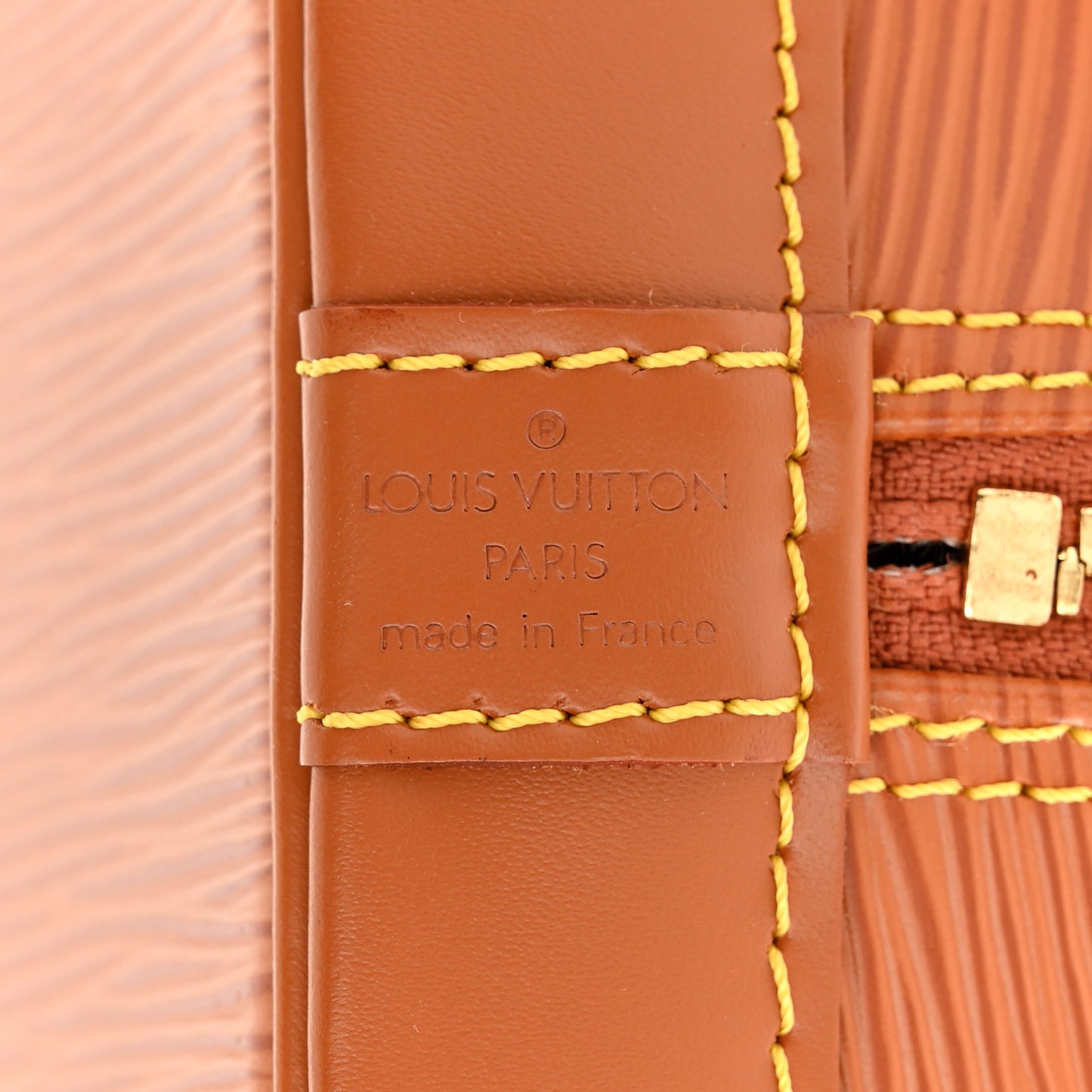 LOUIS VUITTON Epi Alma PM Cipango
