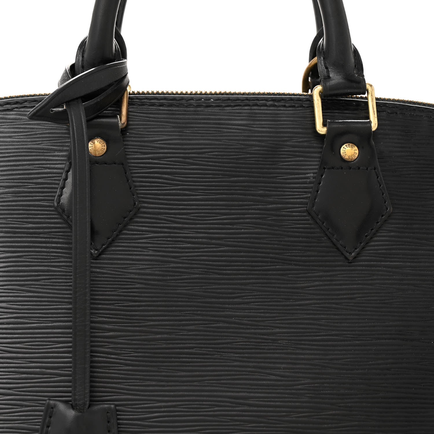 Louis Vuitton Epi Alma PM Black 6 of 13
