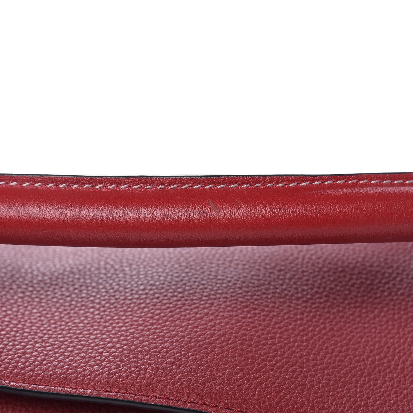 Calfskin Medium Puzzle Bag Rouge