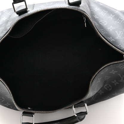 Louis Vuitton Monogram Eclipse Keepall Bandouliere 45 4 of 11