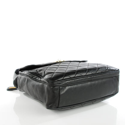 Chanel Lambskin Quilted Shoulder Bag Black 4 of 7