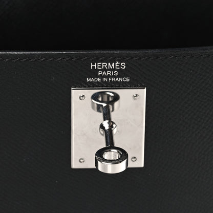 Hermes Epsom Kelly Sellier 28 Black 6 of 9