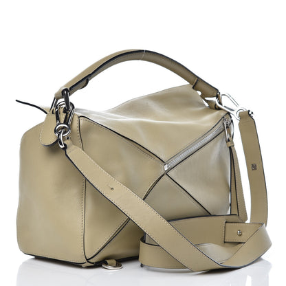 Loewe Calfskin Puzzle Bag Beige 3 of 15