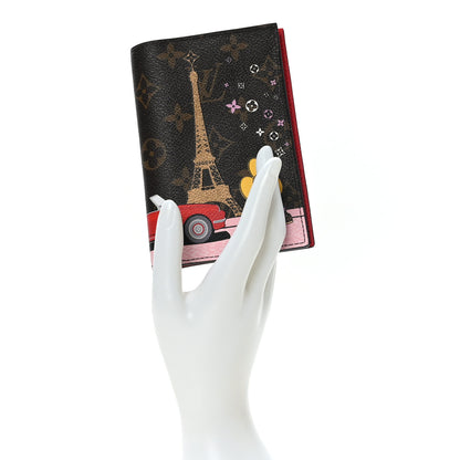 Louis Vuitton Monogram 2019 Christmas Animation Passport Cover Rouge 2 of 8
