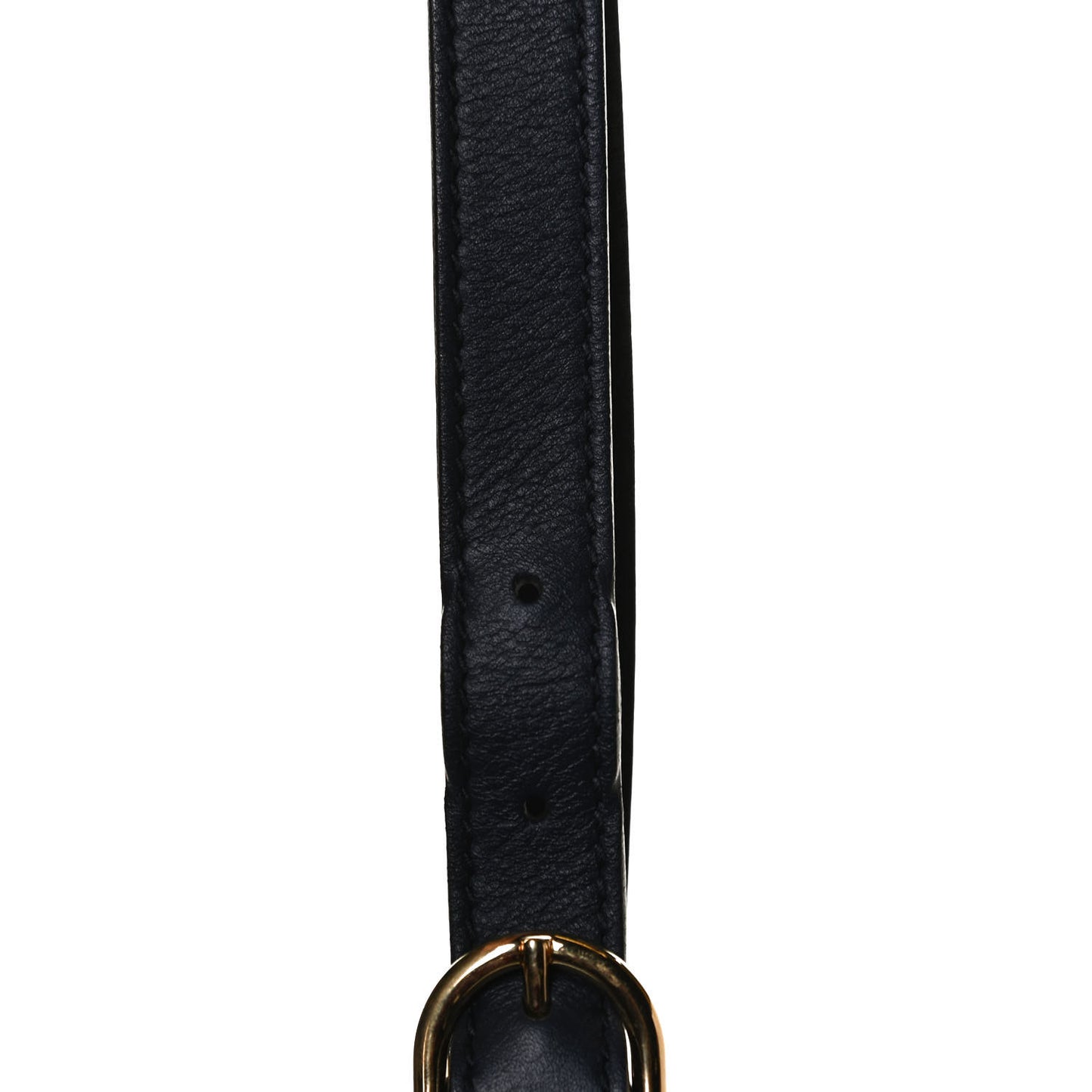 Calfskin Medium Padlock Signature Top Handle Bag Navy