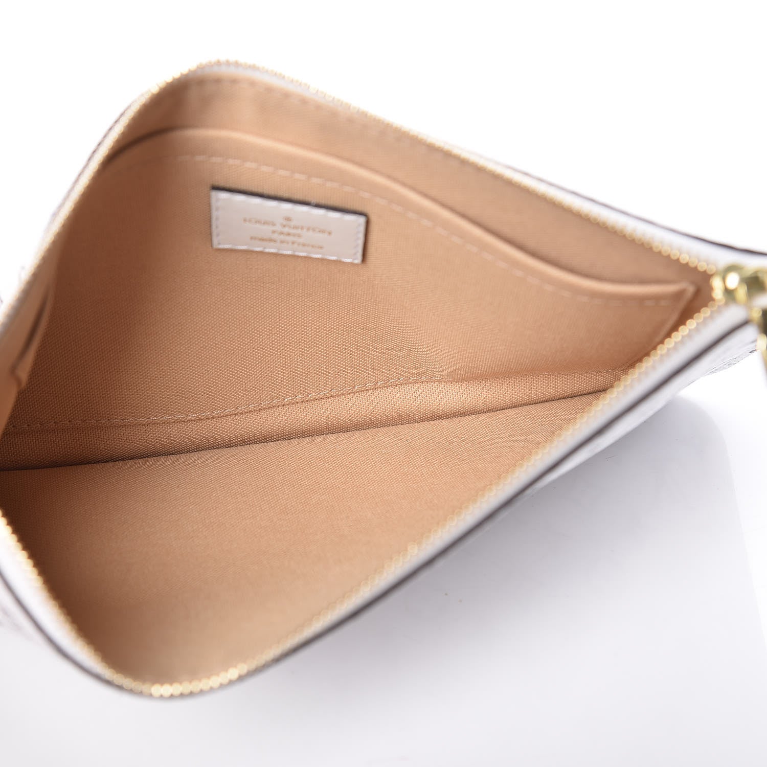 Louis Vuitton Monogram Giant Neverfull MM GM Pochette White 5 of 9