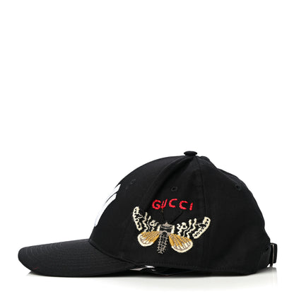 Gucci X MLB Cotton NY Yankees Baseball Hat 57-61 Black 3 of 10