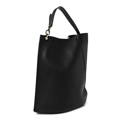 Lanvin Calfskin Large Hook Bag Black 4 of 10