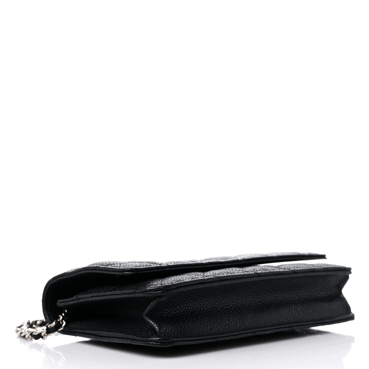 Chanel Caviar Quilted Wallet on Chain WOC Black 4 of 11
