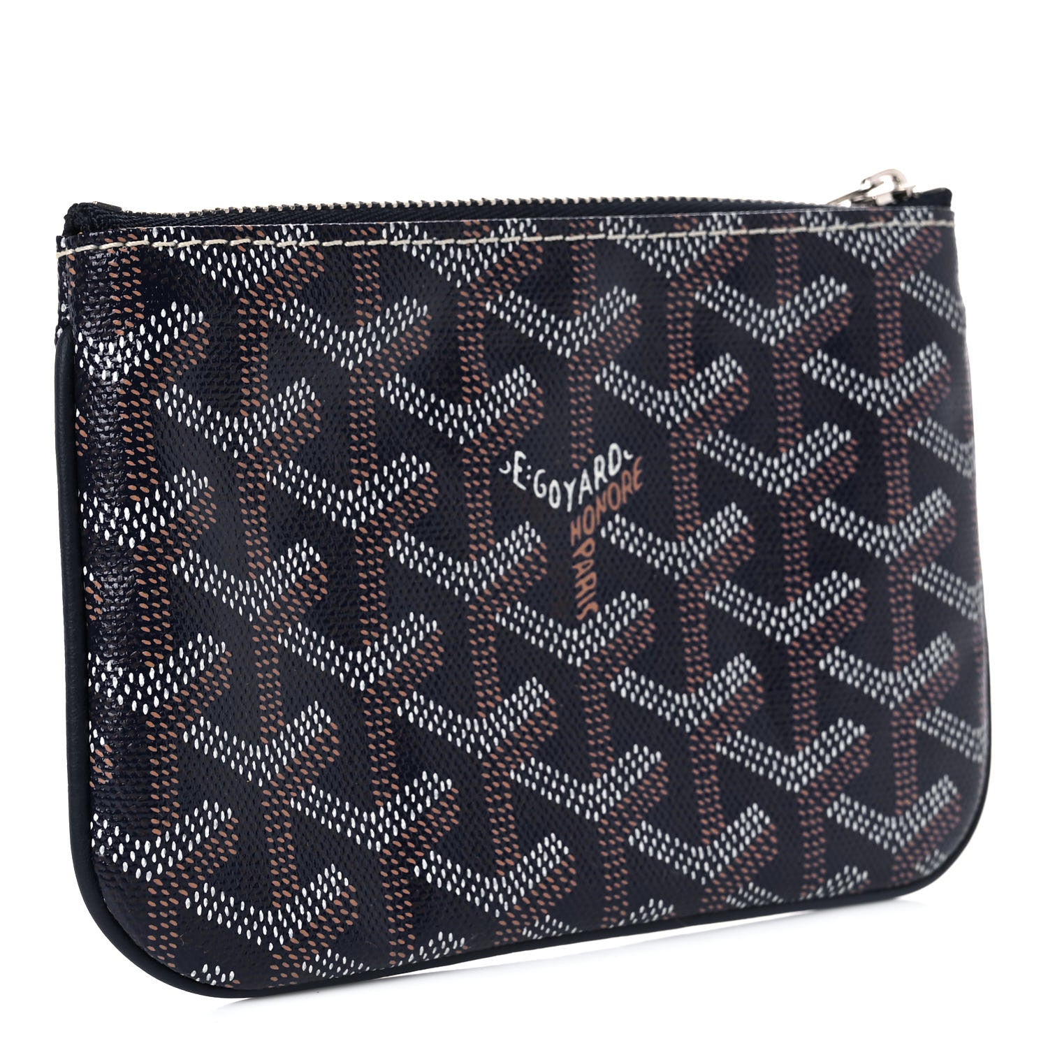 Goyard Goyardine Senat Pochette PM Navy 3 of 6