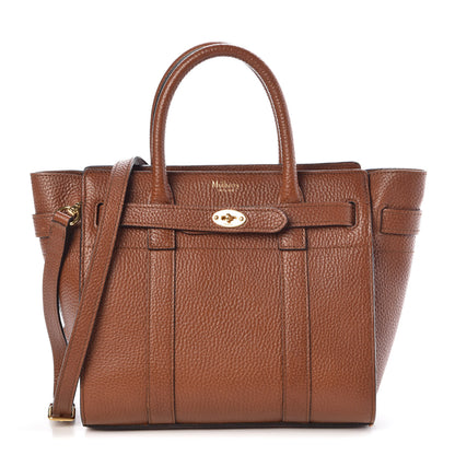 Mulberry Small Classic Grain Mini Zipped Bayswater Oak 1 of 9