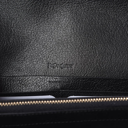 Saint Laurent Calfskin Monogram Belle de Jour Chain Clutch Black 6 of 9