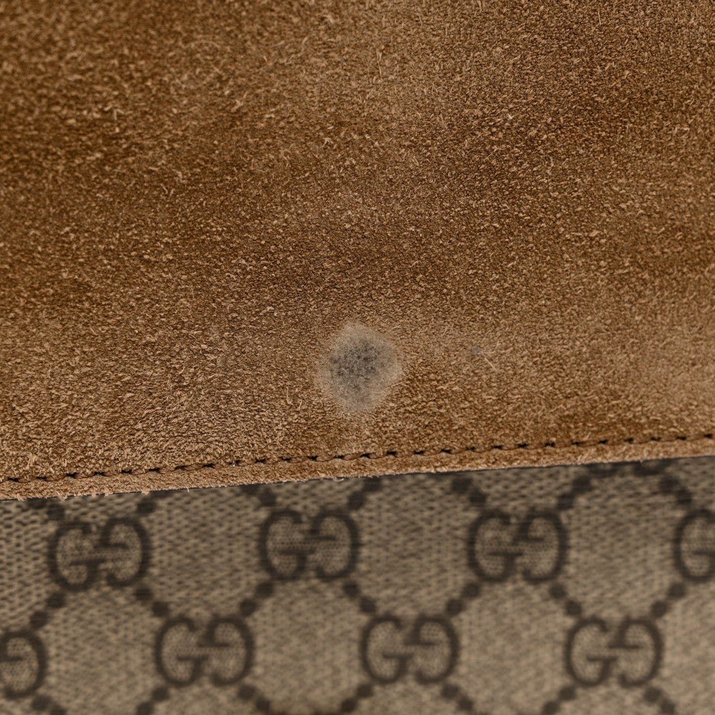 GG Supreme Monogram Small Dionysus Shoulder Bag Taupe