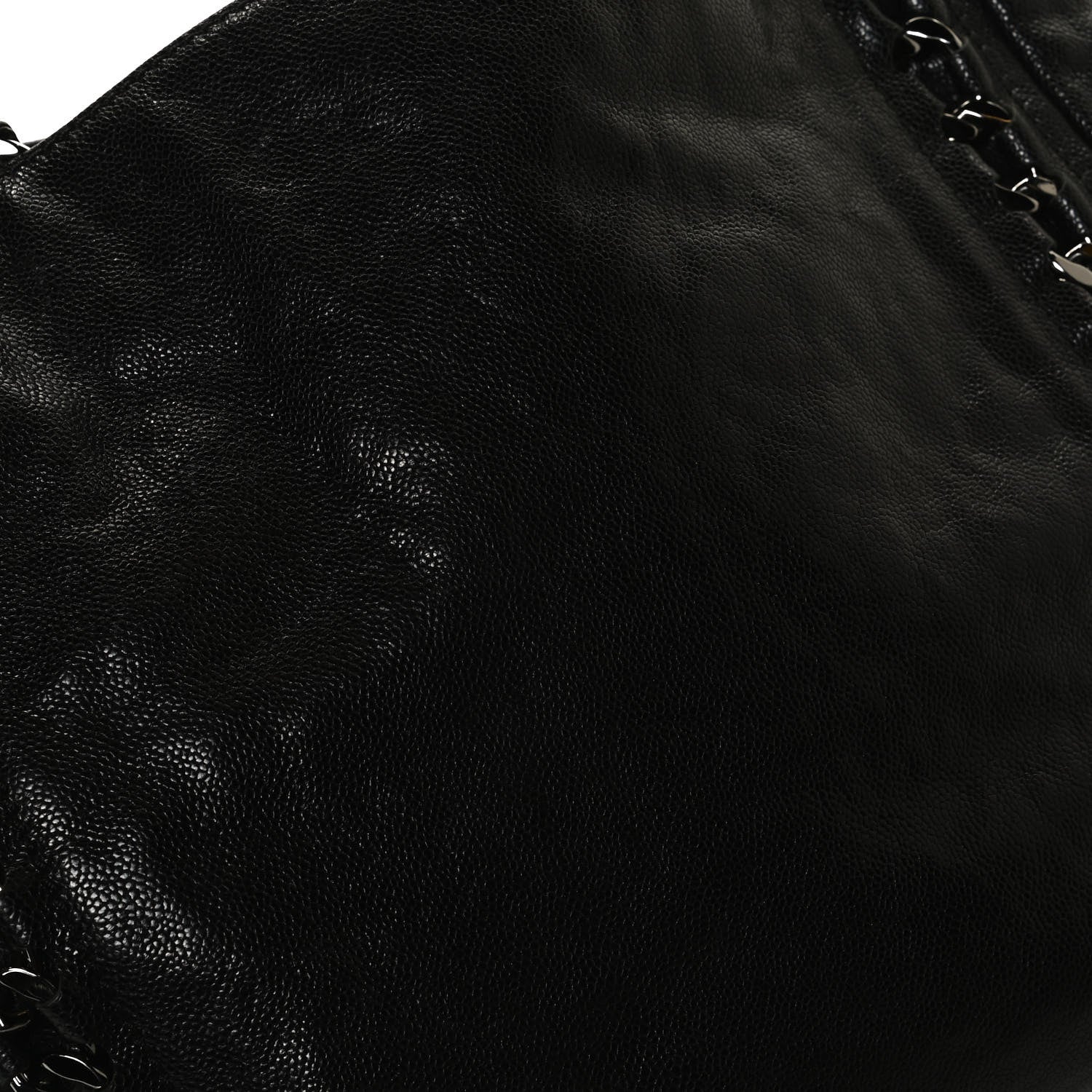 Chanel Glazed Caviar Modern Chain Tote Black 12 of 13