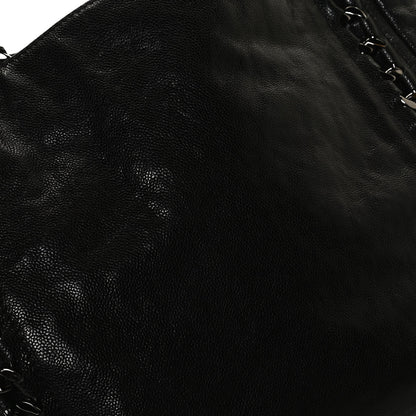 Chanel Glazed Caviar Modern Chain Tote Black 12 of 13