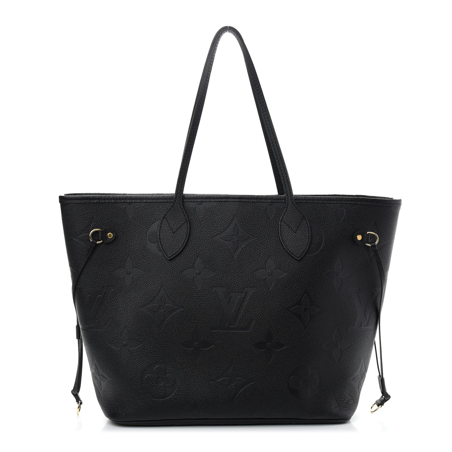 Louis Vuitton Empreinte Monogram Giant Neverfull MM Black 1 of 9