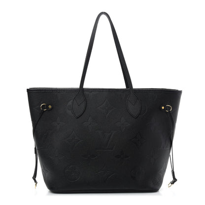 Louis Vuitton Empreinte Monogram Giant Neverfull MM Black 1 of 9
