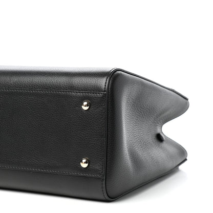 Chanel Grained Calfskin Small Neo Executive Shopper Tote Black 9 of 10