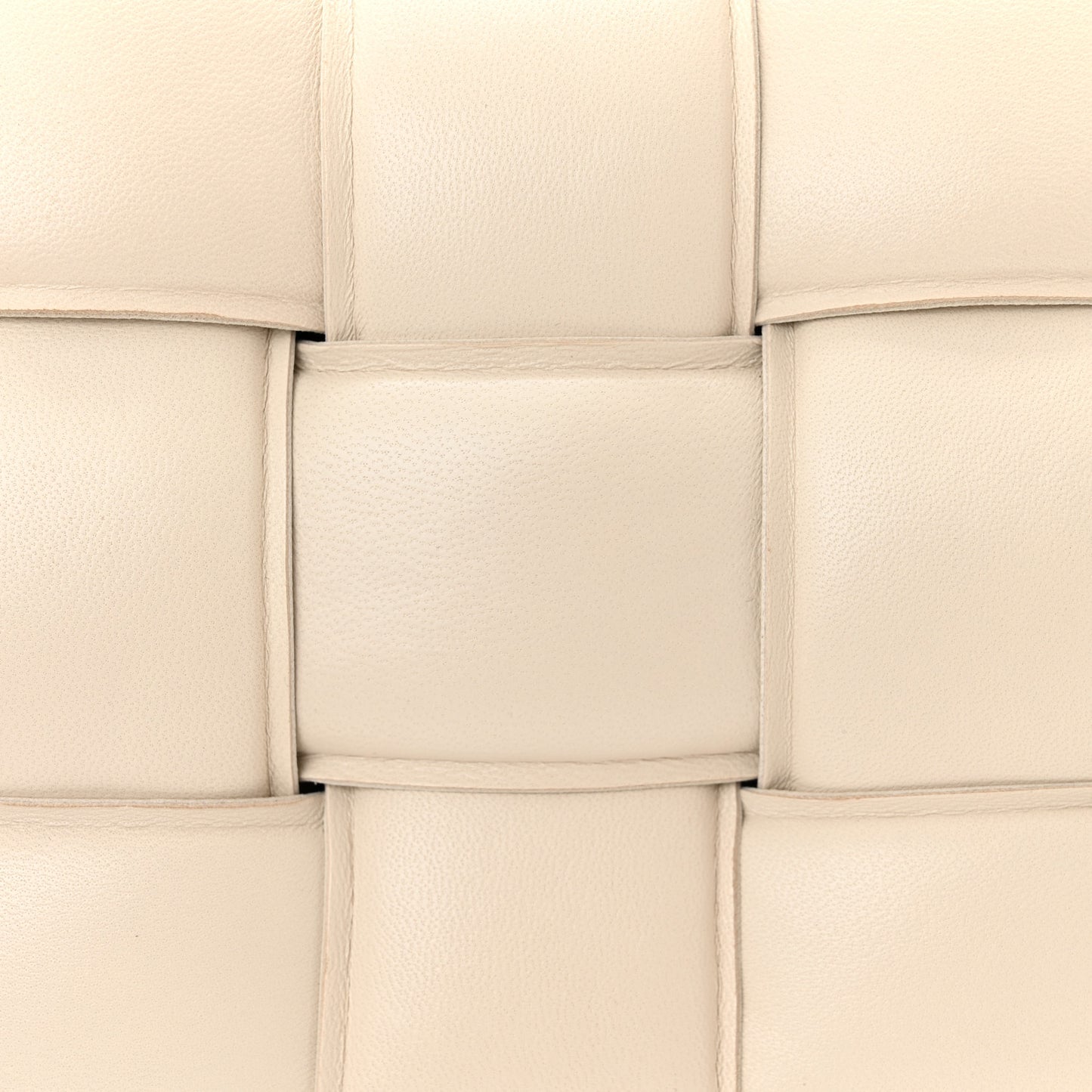Nappa Maxi Intreccio Padded Cassette Crossbody Bag Plaster