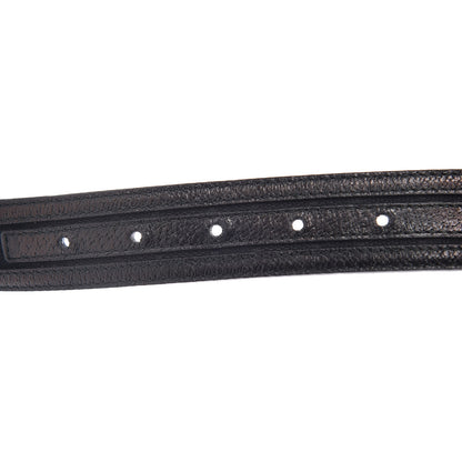 Gucci Monogram Interlocking G Belt 80 32 Black 6 of 8