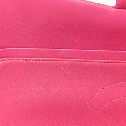 Chanel Patent Quilted Jumbo Double Flap Pink 11 of 22
