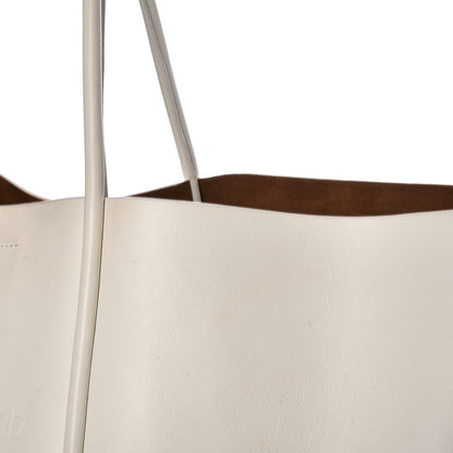 Tom Ford Calfskin Tubo Horizontal Tote Chalk 14 of 17