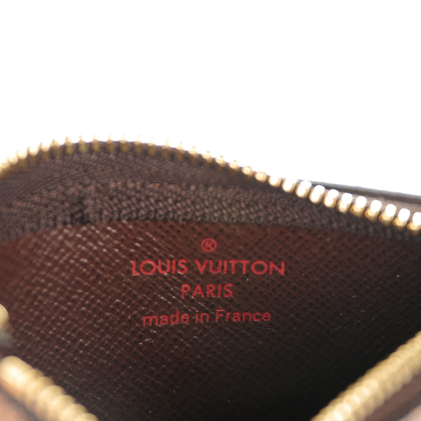 Damier Ebene Key Pouch