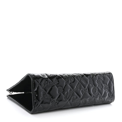 Chanel Patent Calfskin Lucky Symbols Pochette Black 4 of 11
