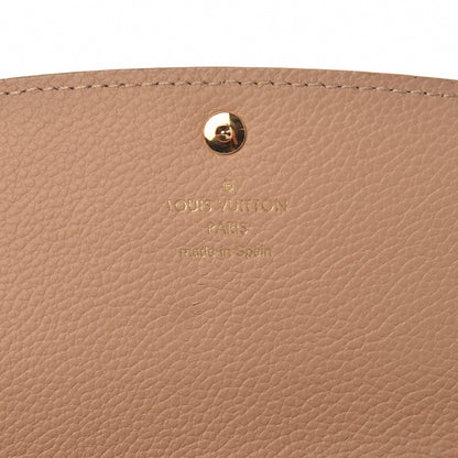 Louis Vuitton Empreinte Emilie Wallet Black Dune 6 of 8