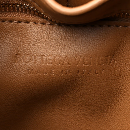 Bottega Veneta Lambskin Maxi Intreccio Padded Chain Cassette Crossbody Bag Caramel 6 of 10