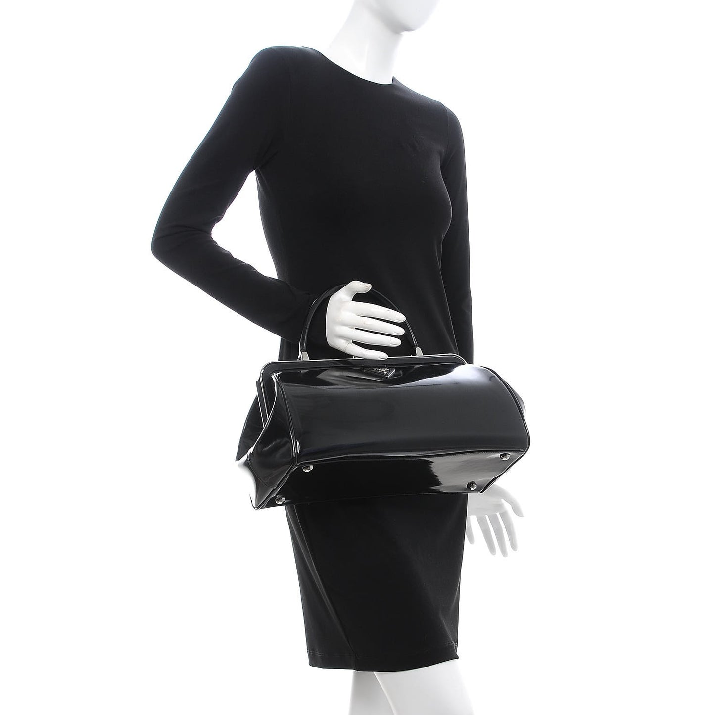 Spazzolato Frame Bag Black