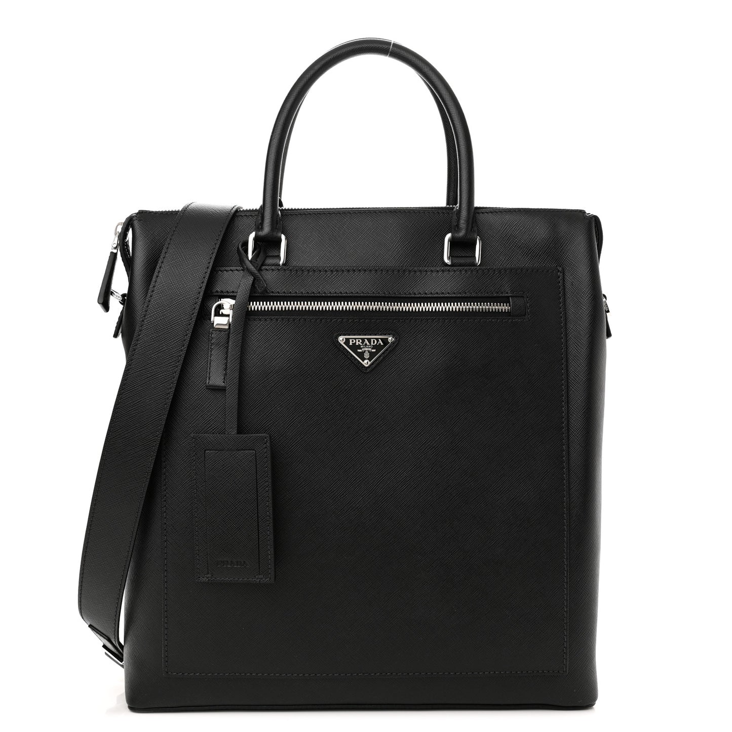 Saffiano Travel Tote Black