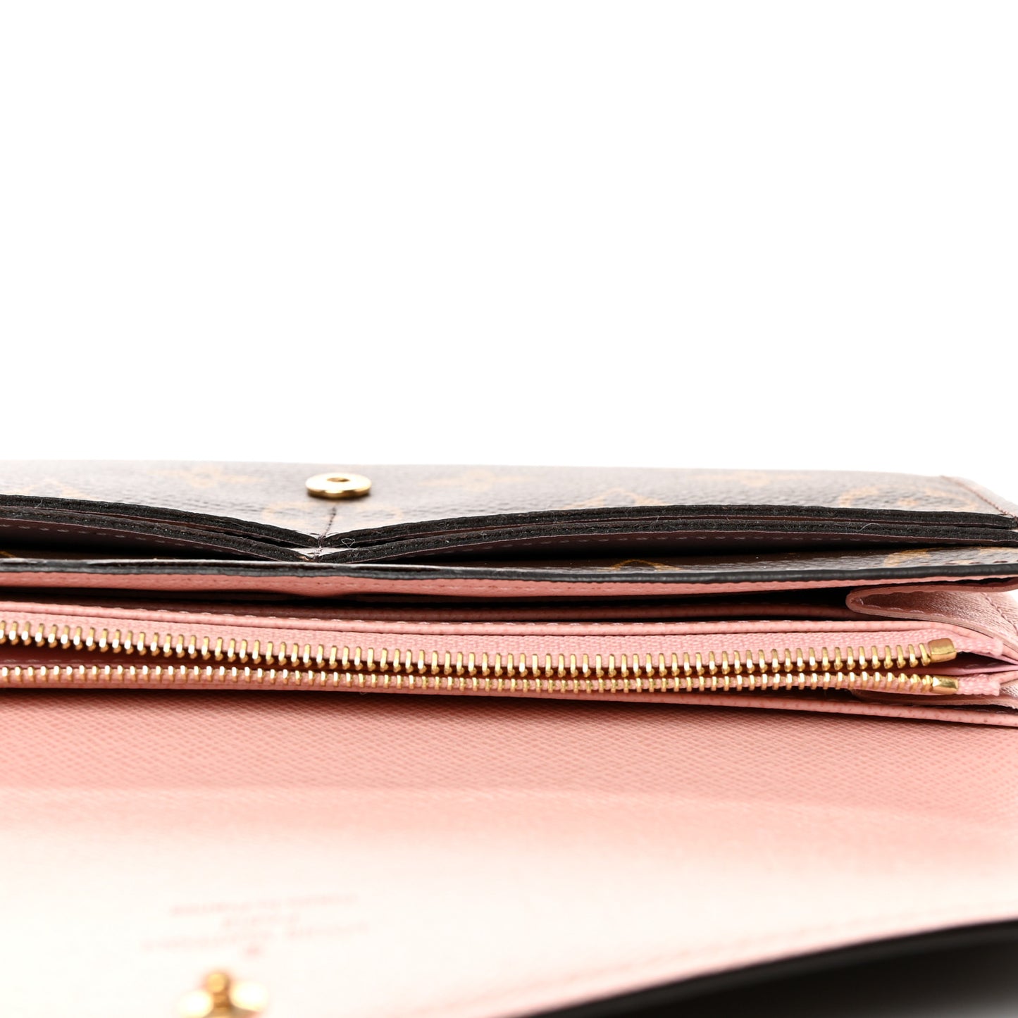 Monogram Sarah Wallet NM Rose Ballerine