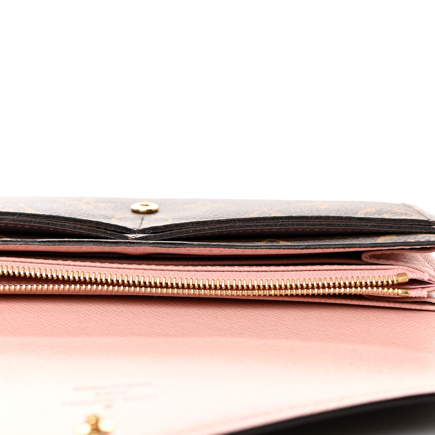 Louis Vuitton Monogram Sarah Wallet NM Rose Ballerine 8 of 8