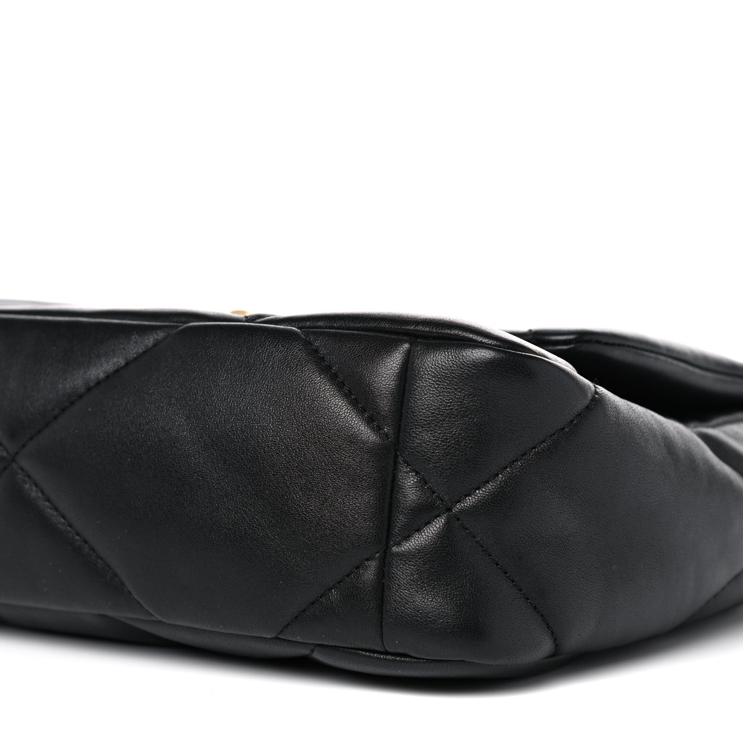 Chanel Lambskin Quilted Medium Chanel 19 Flap Black 9 of 10