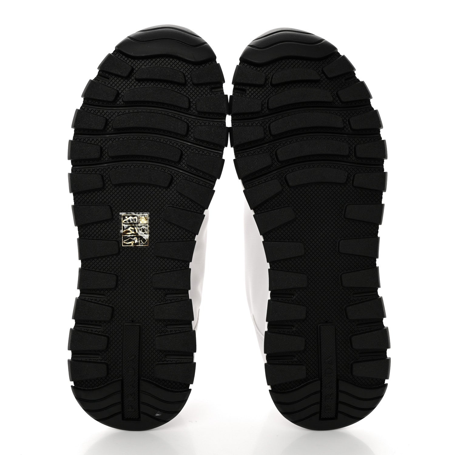 Prada Re-Nylon Triangle Logo Womens Prax 01 45mm Sneakers 38.5 White Black 6 of 12