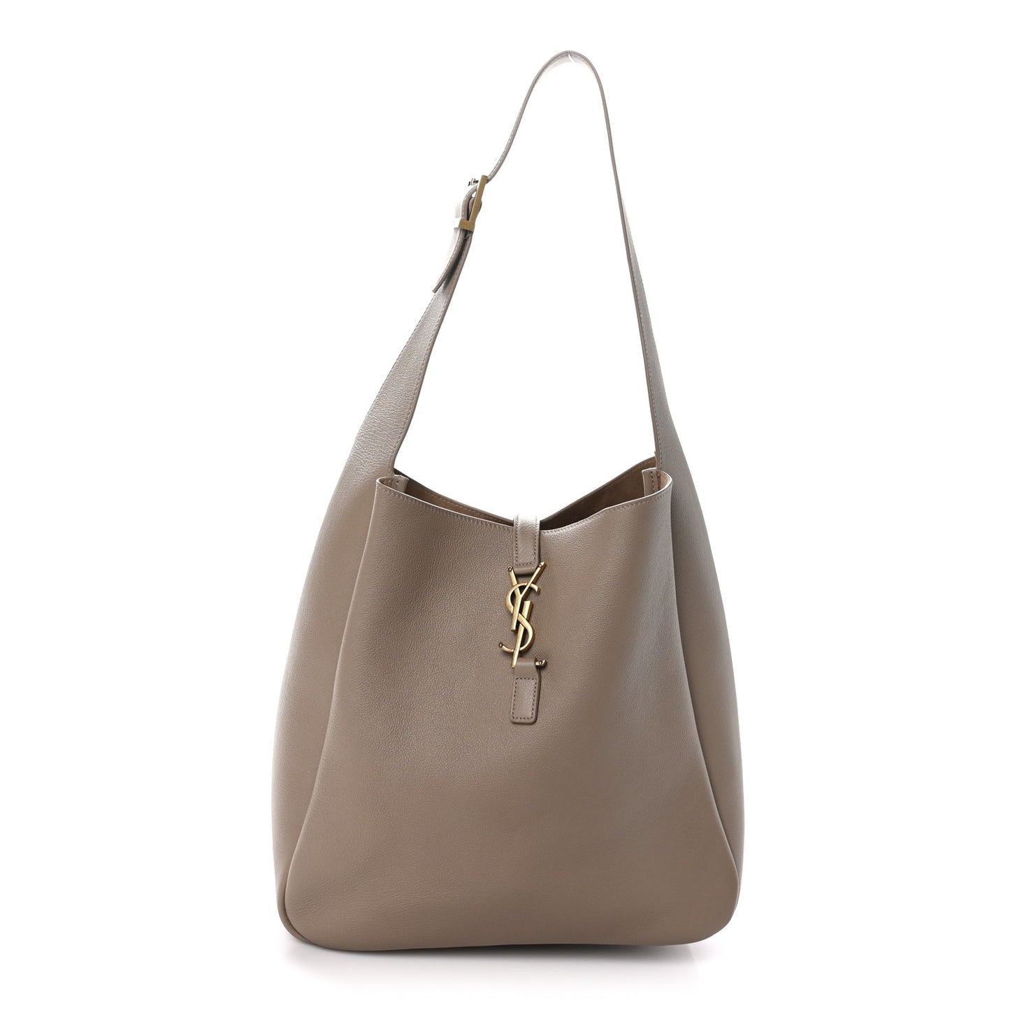 Supple Calfskin Large Le 5 A 7 Soft Hobo Dusty Grey