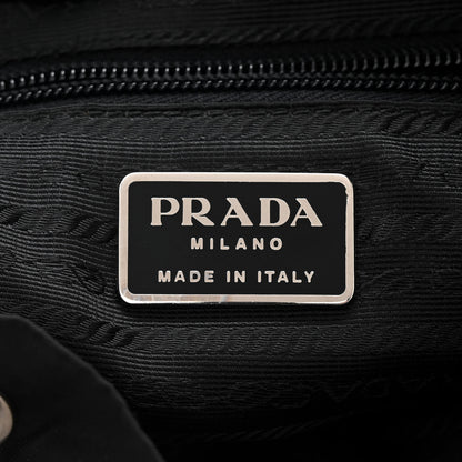 Prada Tessuto Nylon Saffiano Small Backpack Black 6 of 10