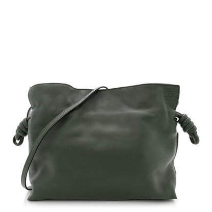 Loewe Nappa Flamenco Knot Clutch Vintage Khaki 1 of 10