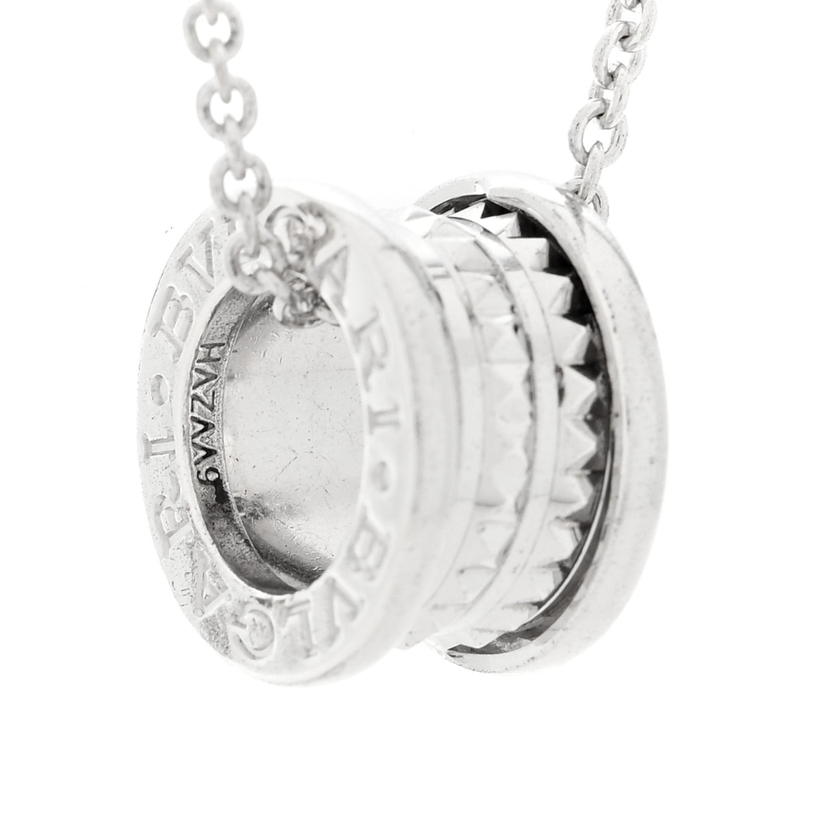 Bulgari Sterling Silver Save The Children Pendant Necklace 4 of 5