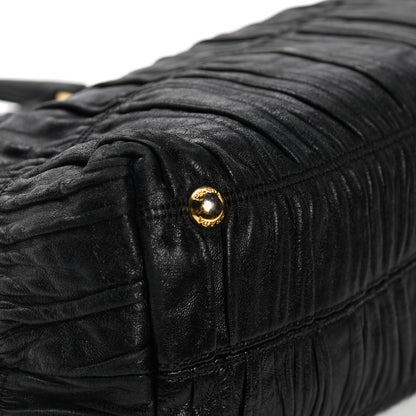 Prada Nappa Gaufre Tote Black 10 of 10