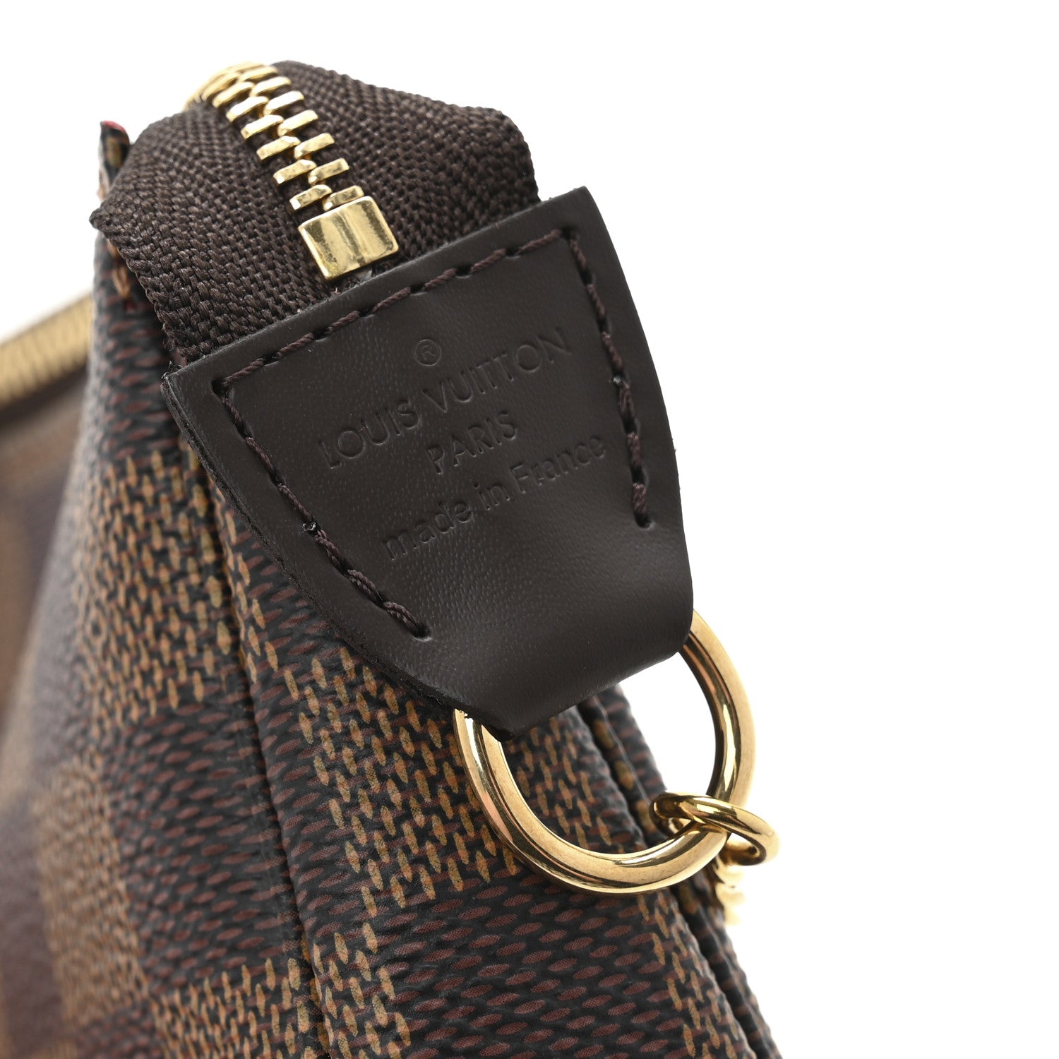 Louis Vuitton Damier Ebene Mini Pochette Accessories 6 of 8