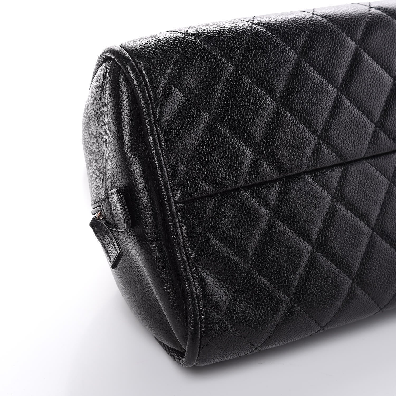 Chanel Caviar Quilted Small Bowler Black 8 of 11