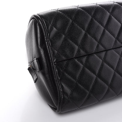 Chanel Caviar Quilted Small Bowler Black 8 of 11