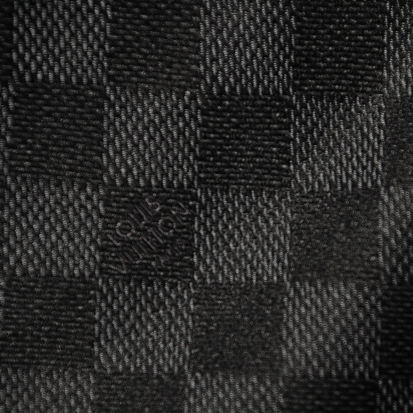 Silk Damier Classique Mens Neck Tie Black