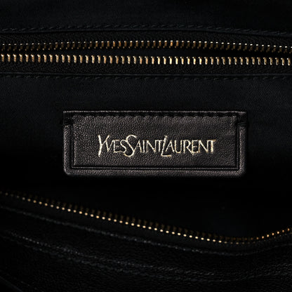 Saint Laurent Sheepskin Large Cabas ChYc Black 6 of 14
