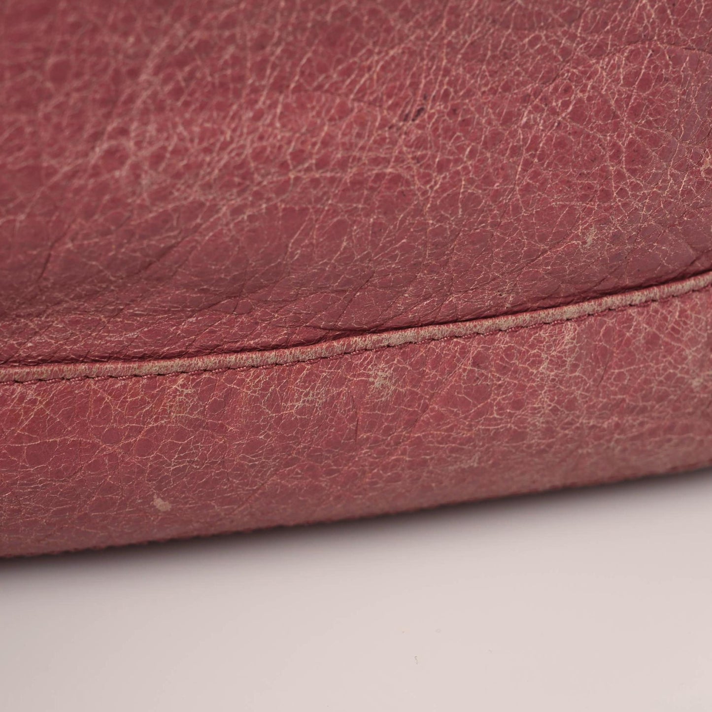 Agneau Classic Hardware Day Hobo Rose Bruyere