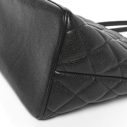 Chanel Caviar Quilted Medallion Tote Black 9 of 10